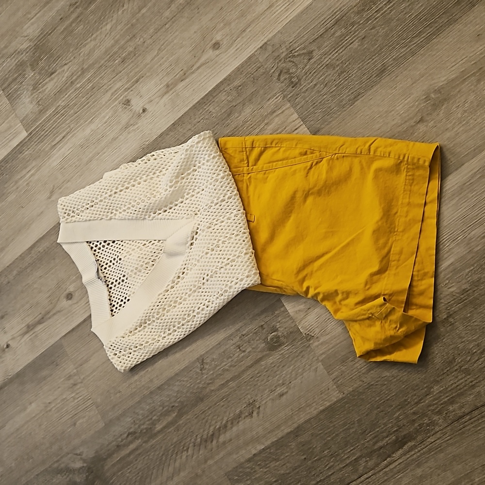 Loft Flat Front Shorts sz 10